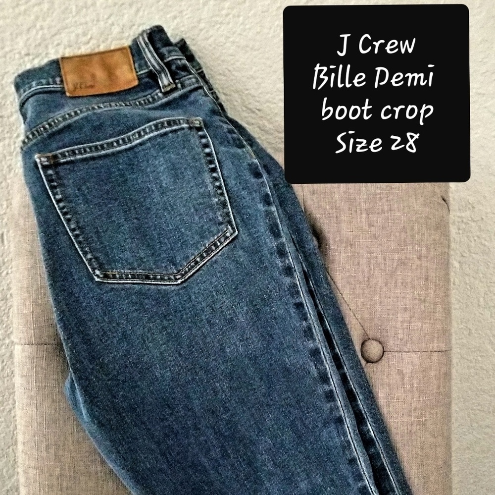 J Crew Billie Demi Boot Crop Jeans PRICE DROP 🥰